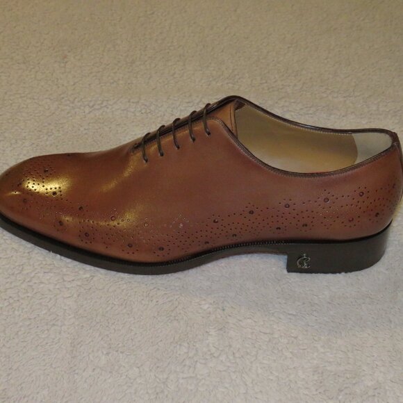 Christian Louboutin Corteobello Havane Medallion Red Bottom Oxford US 13 NWB main image 10